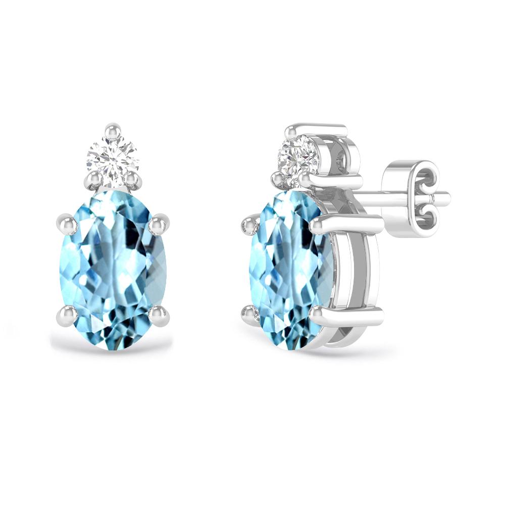 White Gold - Aquamarine