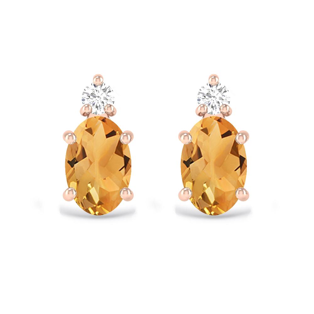 Rose Gold - Citrine