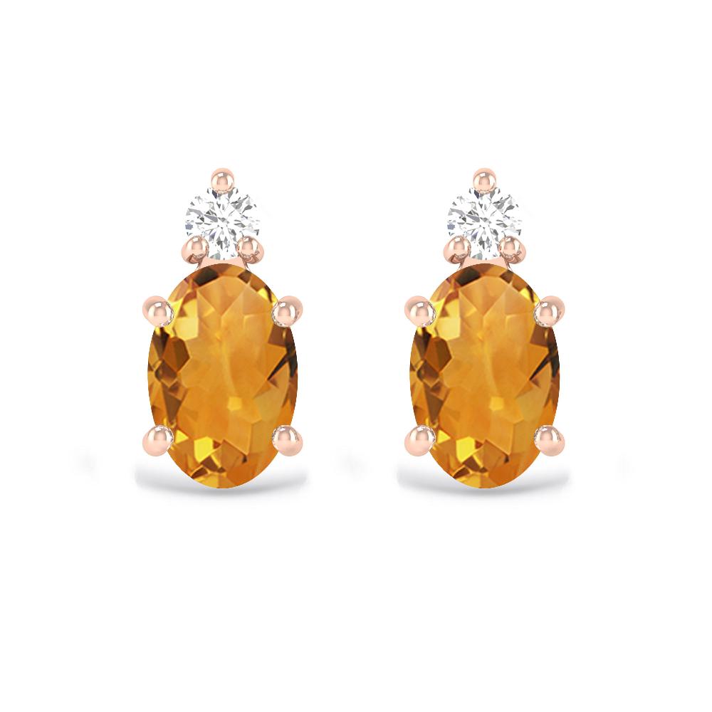 Rose Gold - Citrine