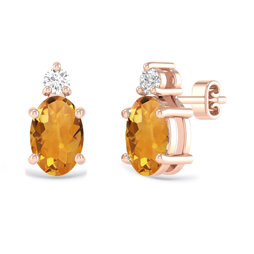 Rose Gold - Citrine