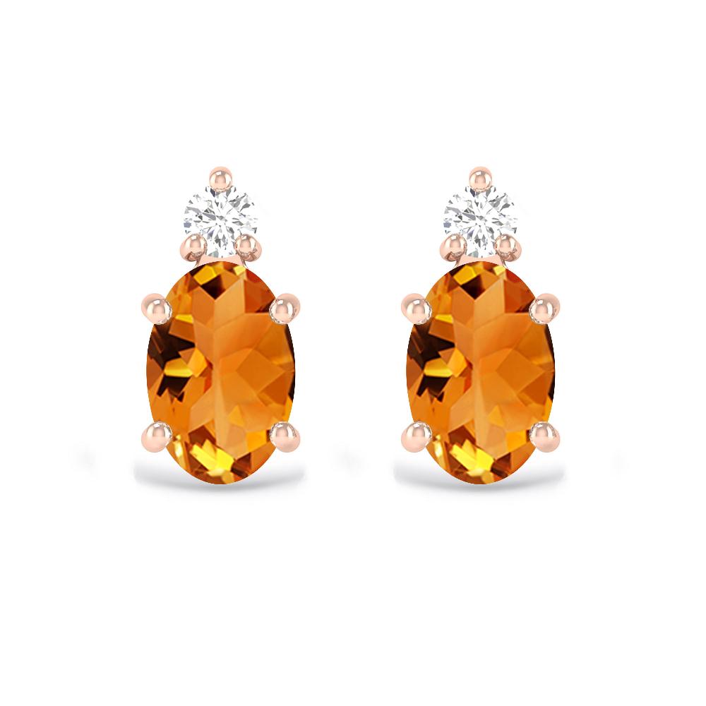 Rose Gold - Citrine