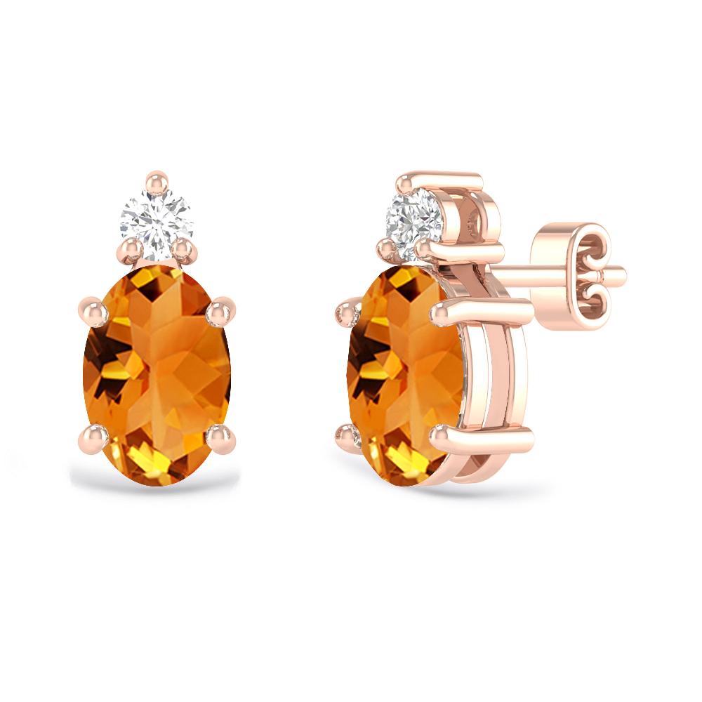 Rose Gold - Citrine