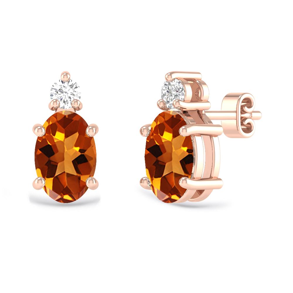 Rose Gold - Citrine