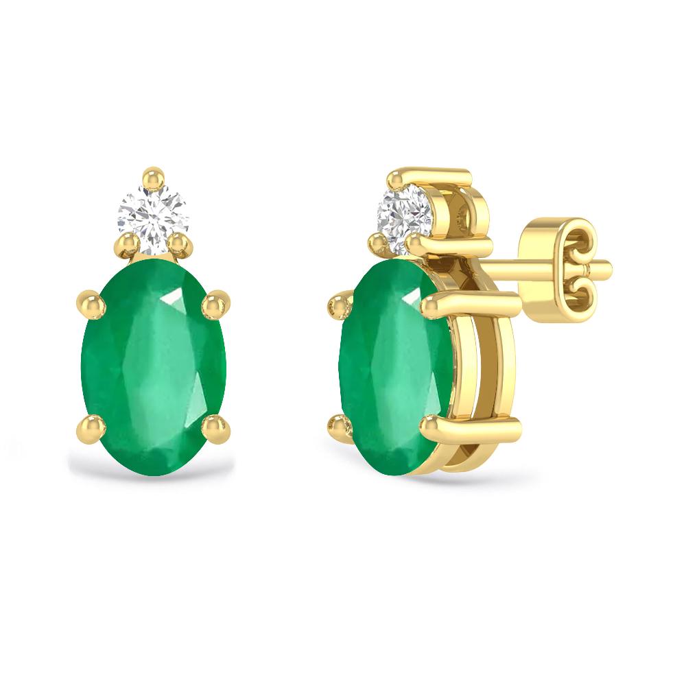 Yellow Gold - Emerald