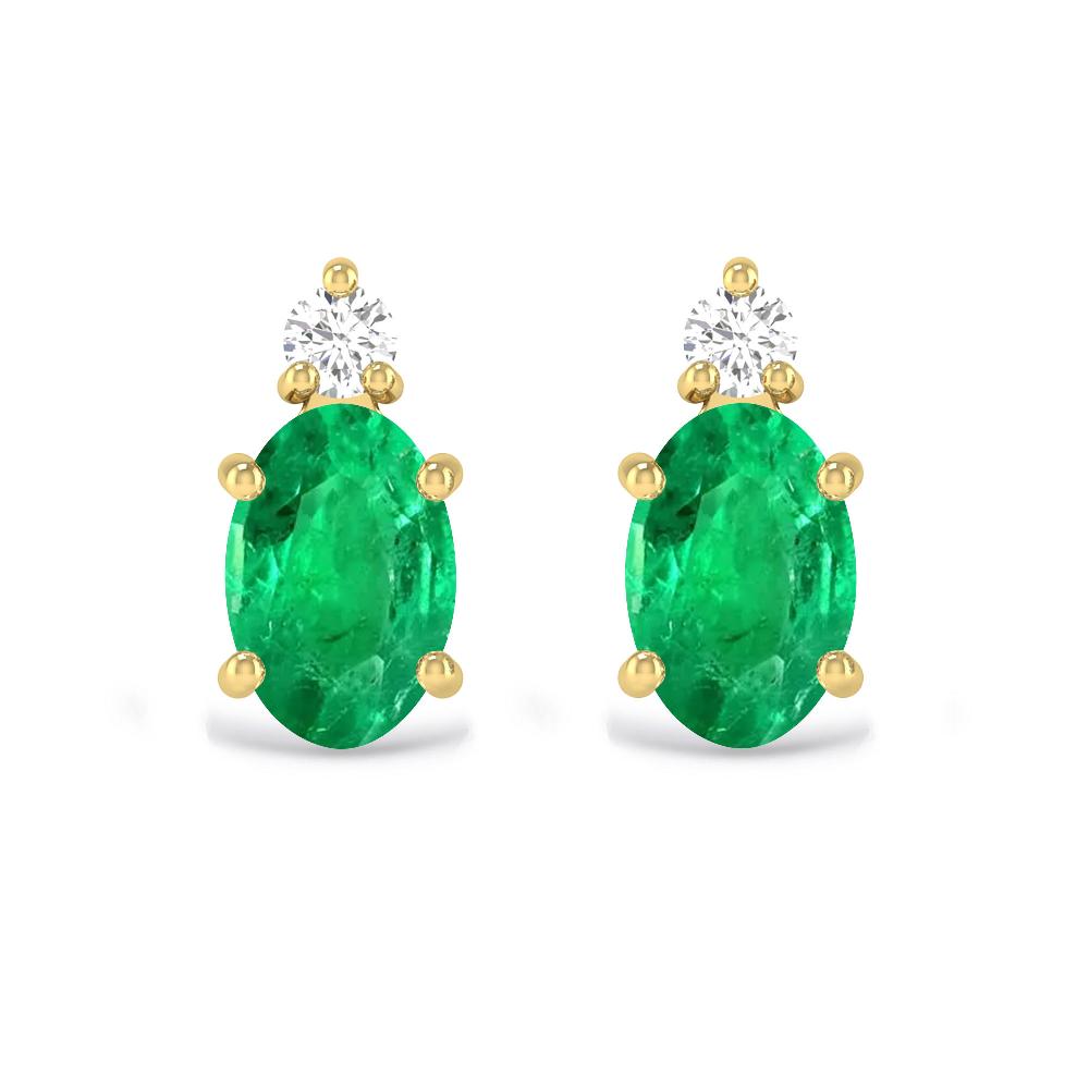 Yellow Gold - Emerald