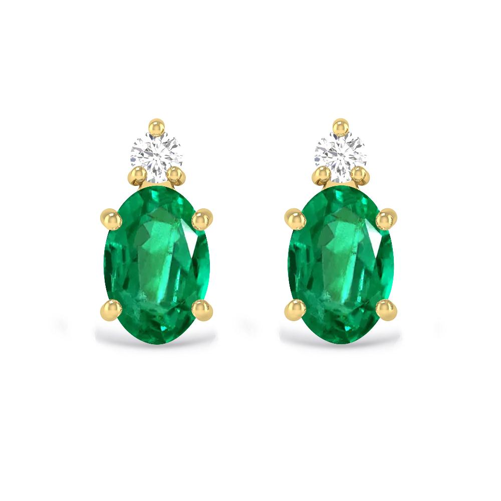 Yellow Gold - Emerald