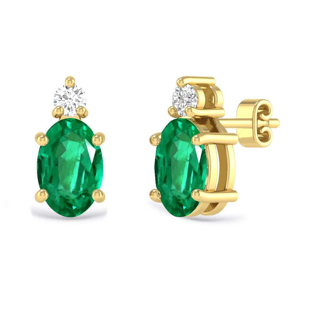 Yellow Gold - Emerald