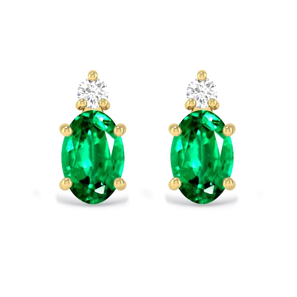 Yellow Gold - Emerald