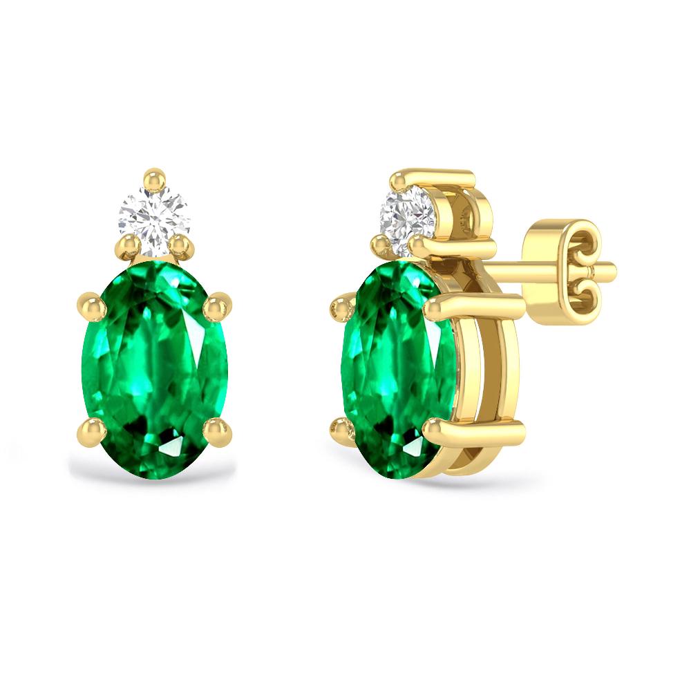 Yellow Gold - Emerald