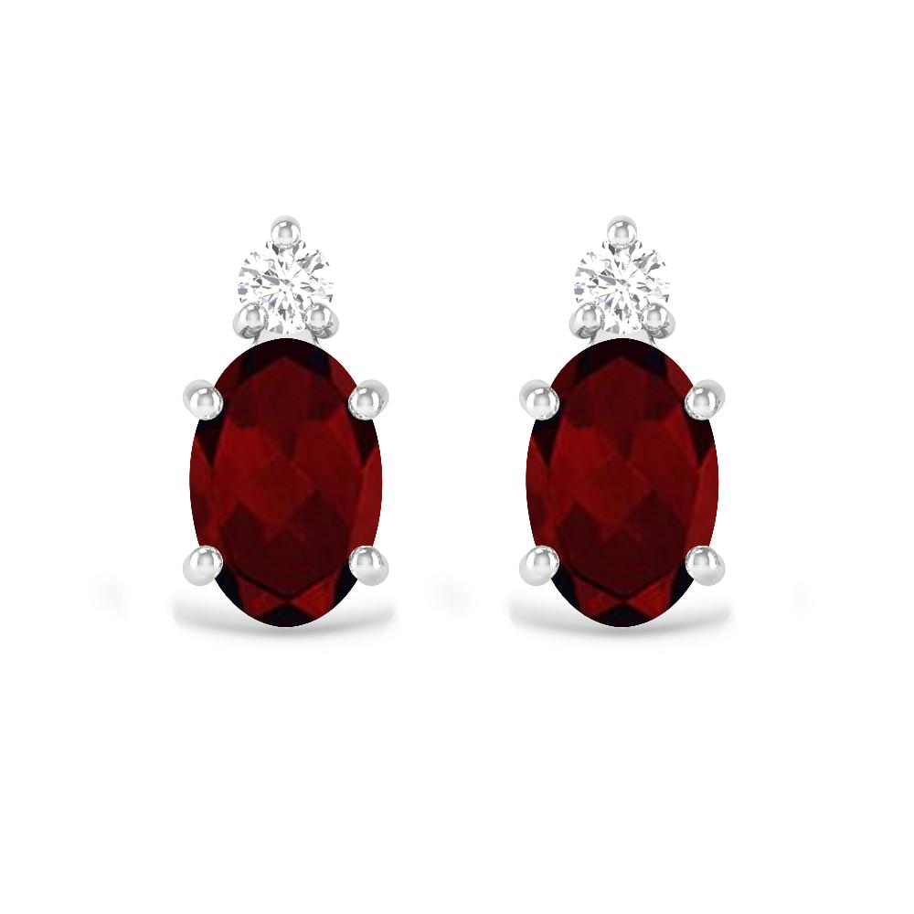 White Gold - Garnet