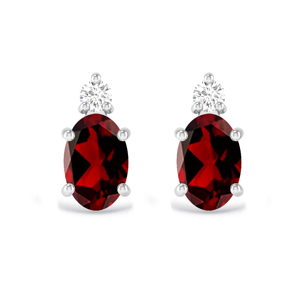 White Gold - Garnet