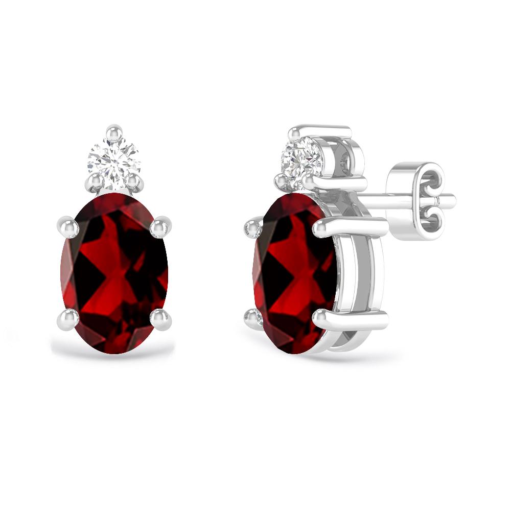 White Gold - Garnet