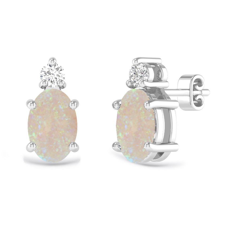 White Gold - Opal