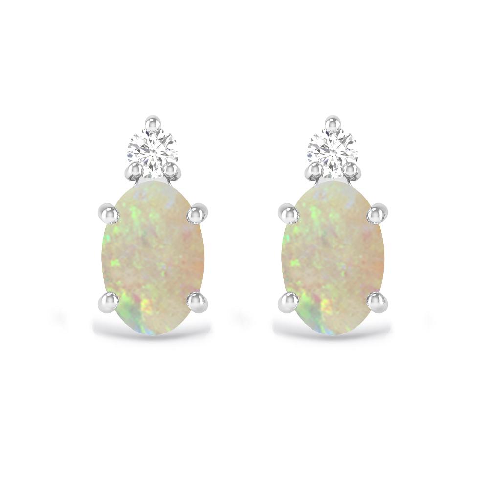 White Gold - Opal