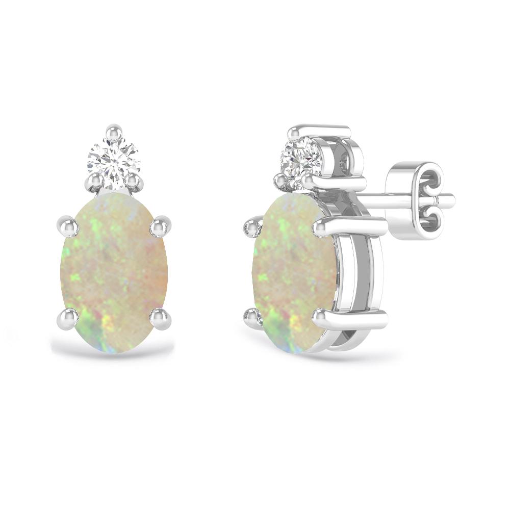 White Gold - Opal