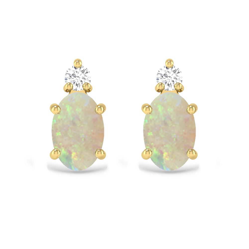 Yellow Gold - Opal