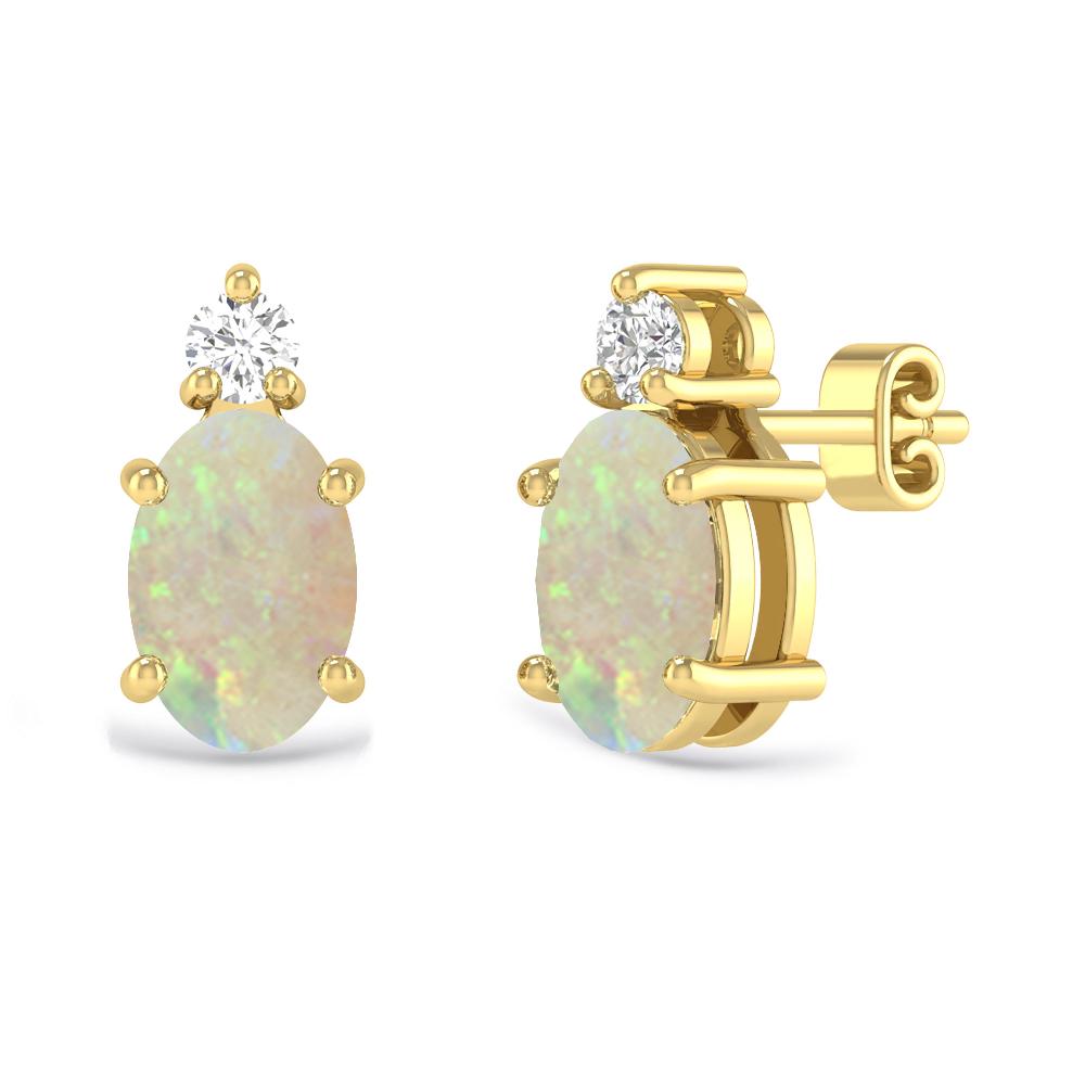 Yellow Gold - Opal