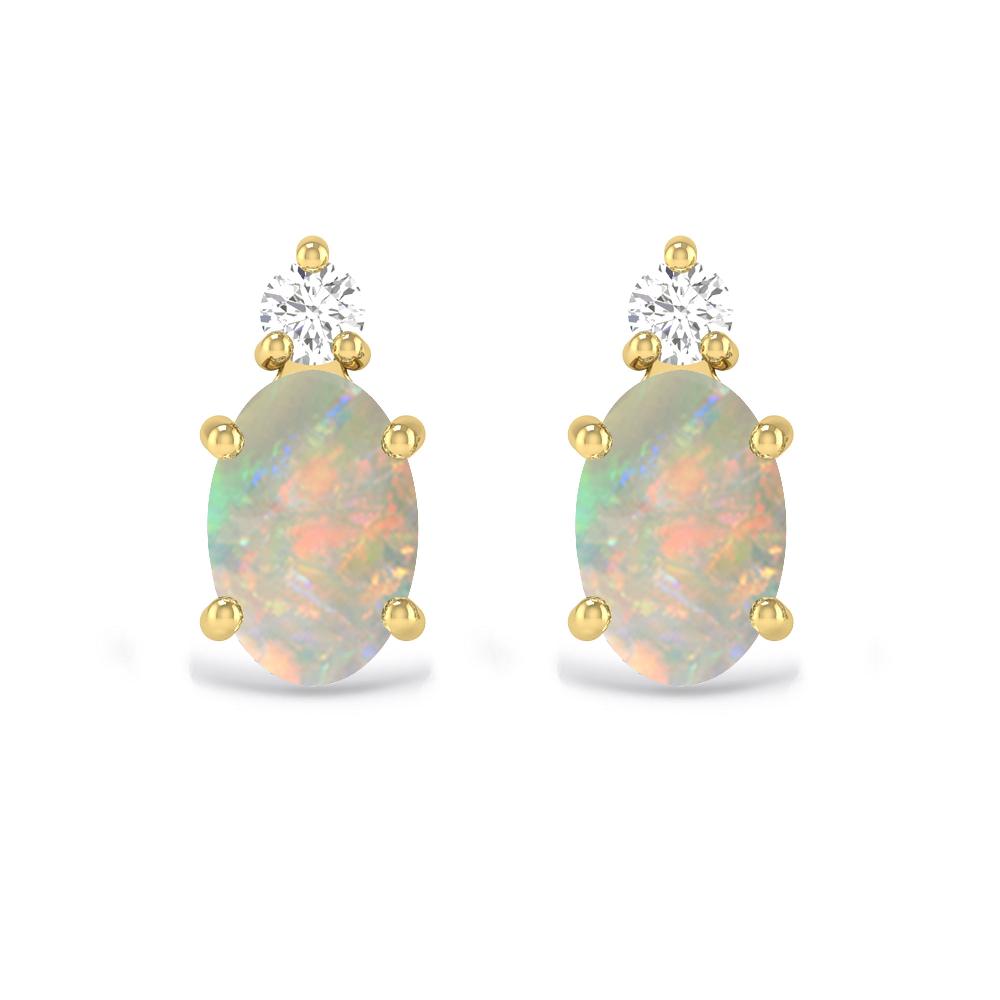 Yellow Gold - Opal