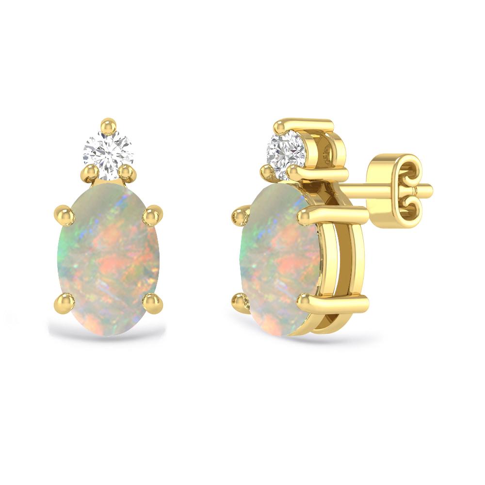 Yellow Gold - Opal