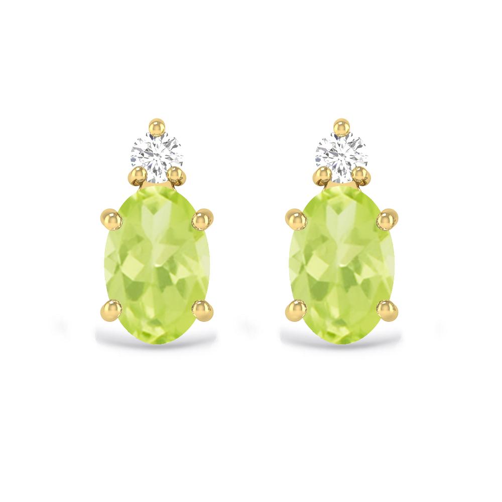 Yellow Gold - Peridot