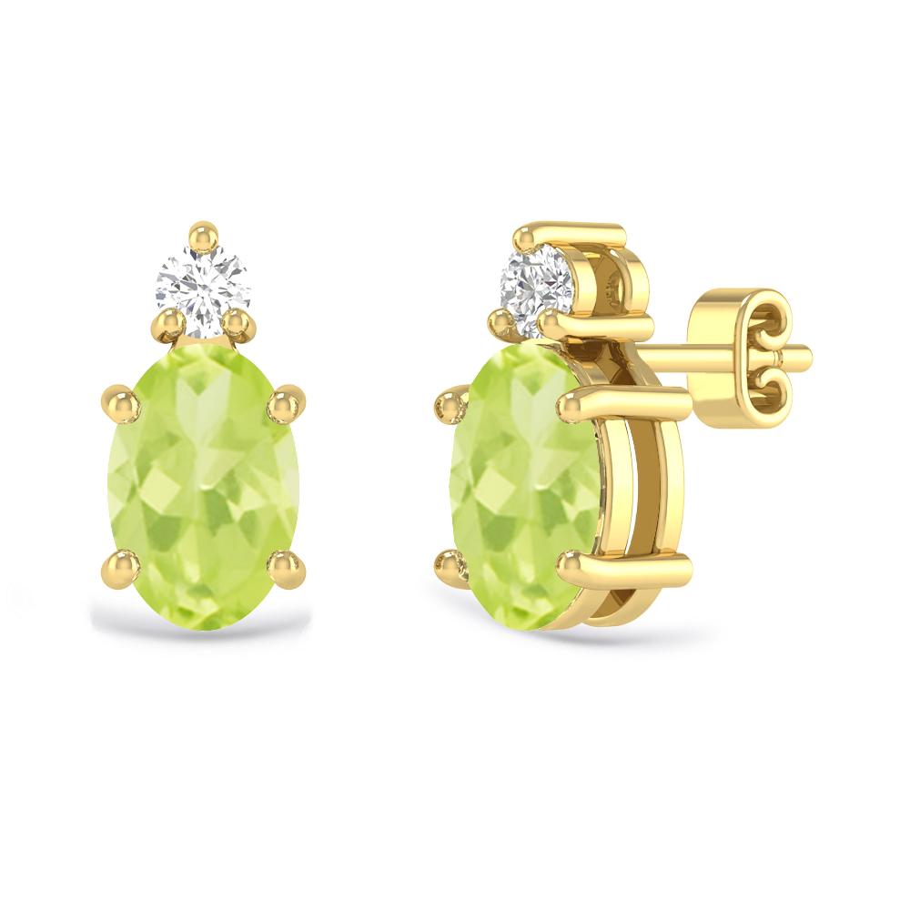 Yellow Gold - Peridot