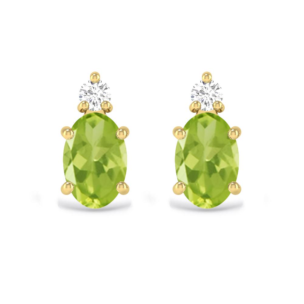 Yellow Gold - Peridot