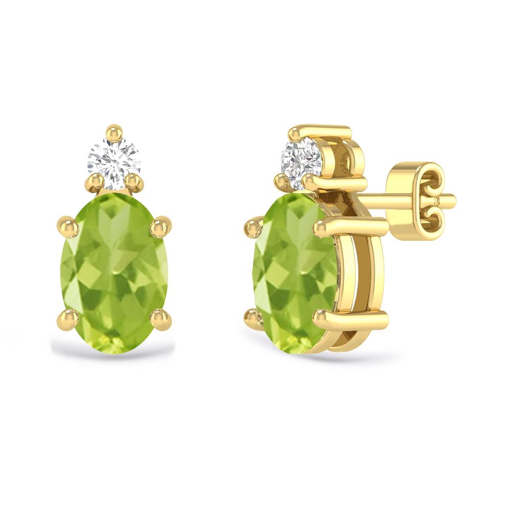 Yellow Gold - Peridot