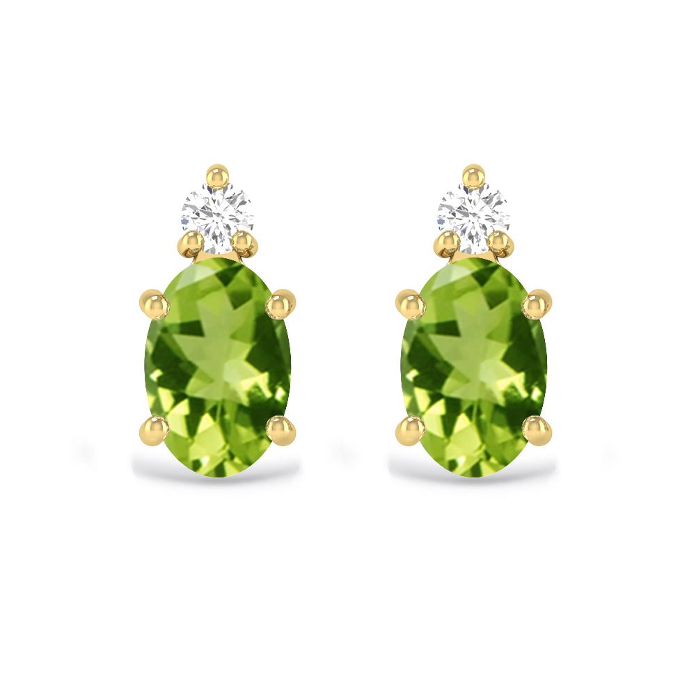 Yellow Gold - Peridot