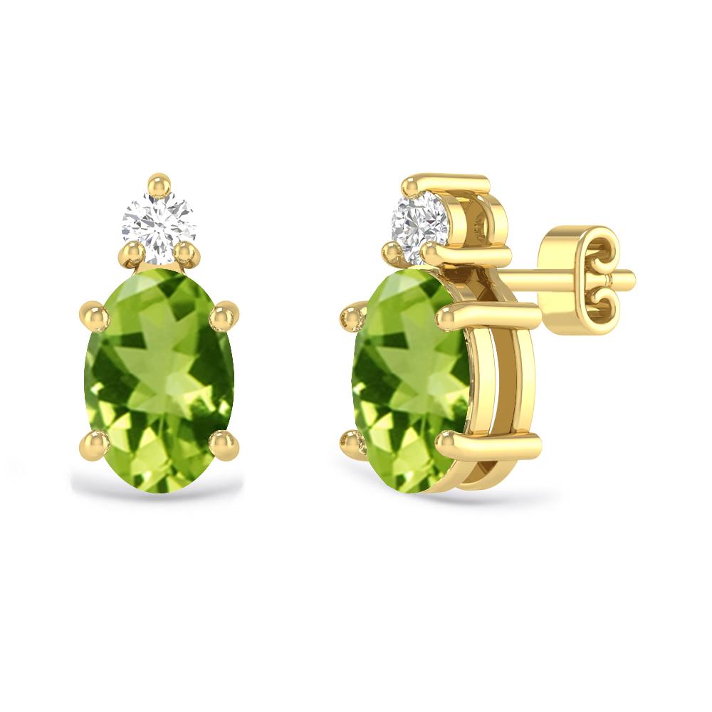 Yellow Gold - Peridot