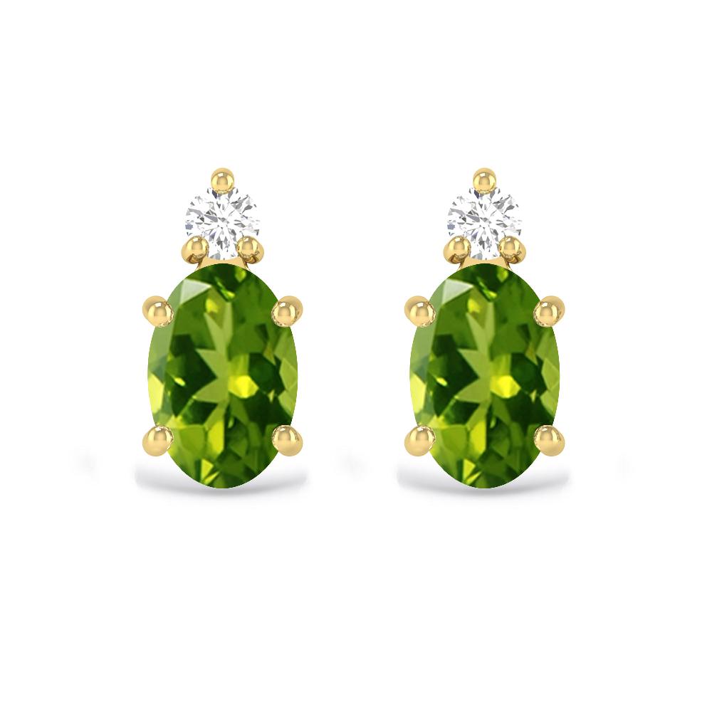 Yellow Gold - Peridot