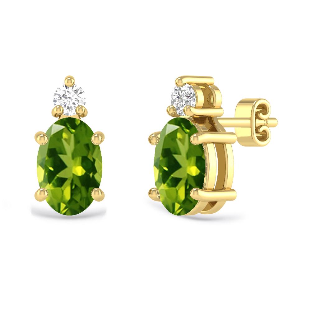 Yellow Gold - Peridot