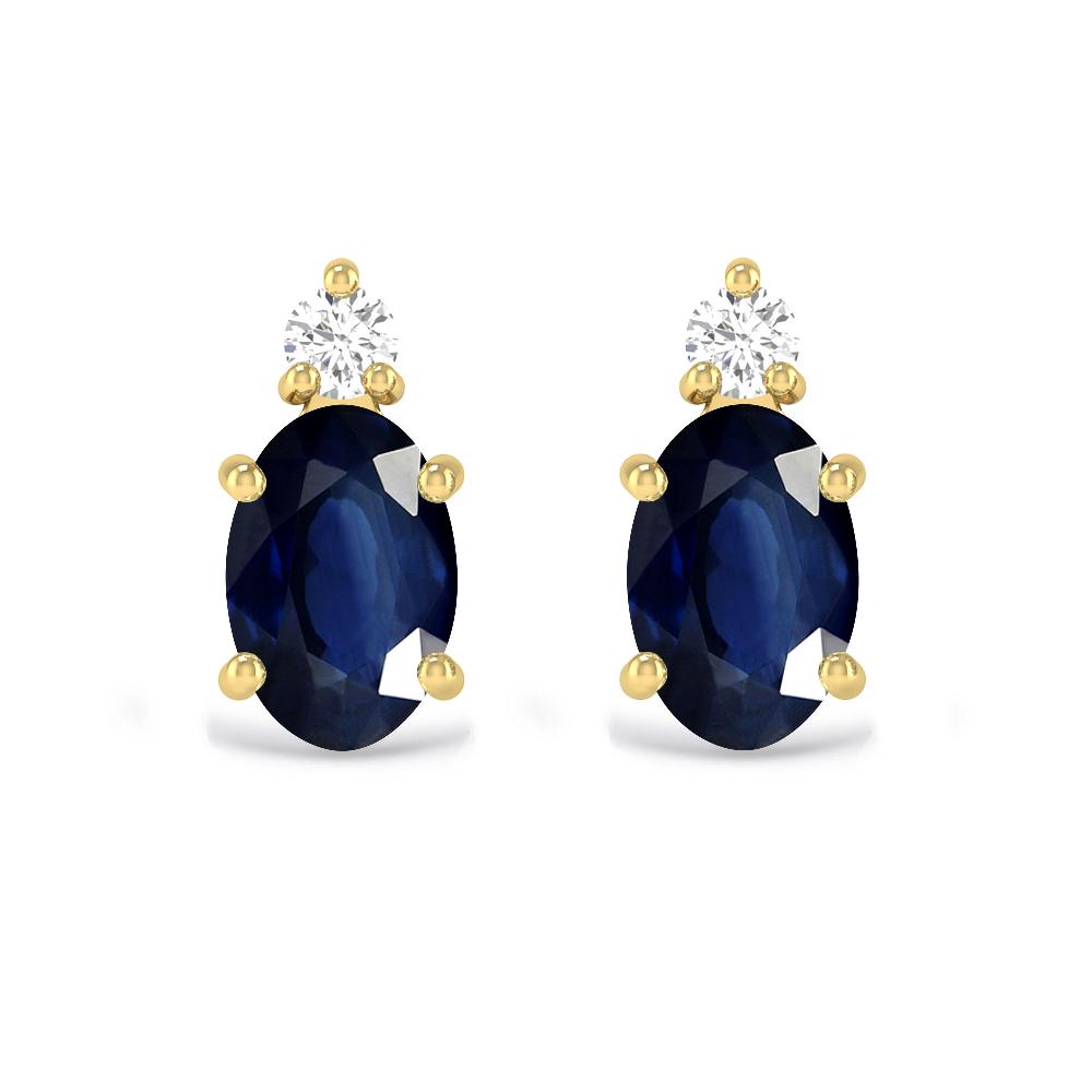 Yellow Gold - Sapphire