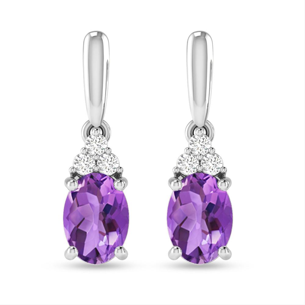 White Gold - Amethyst