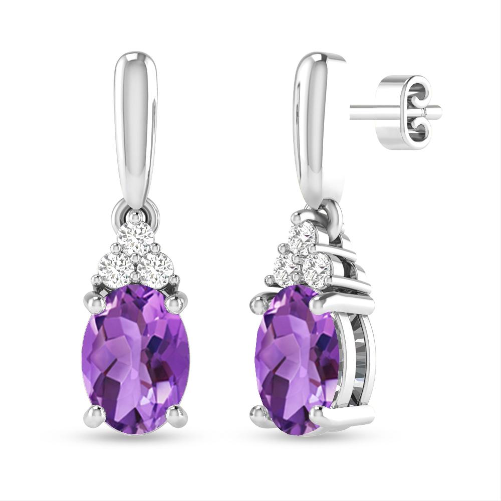 White Gold - Amethyst