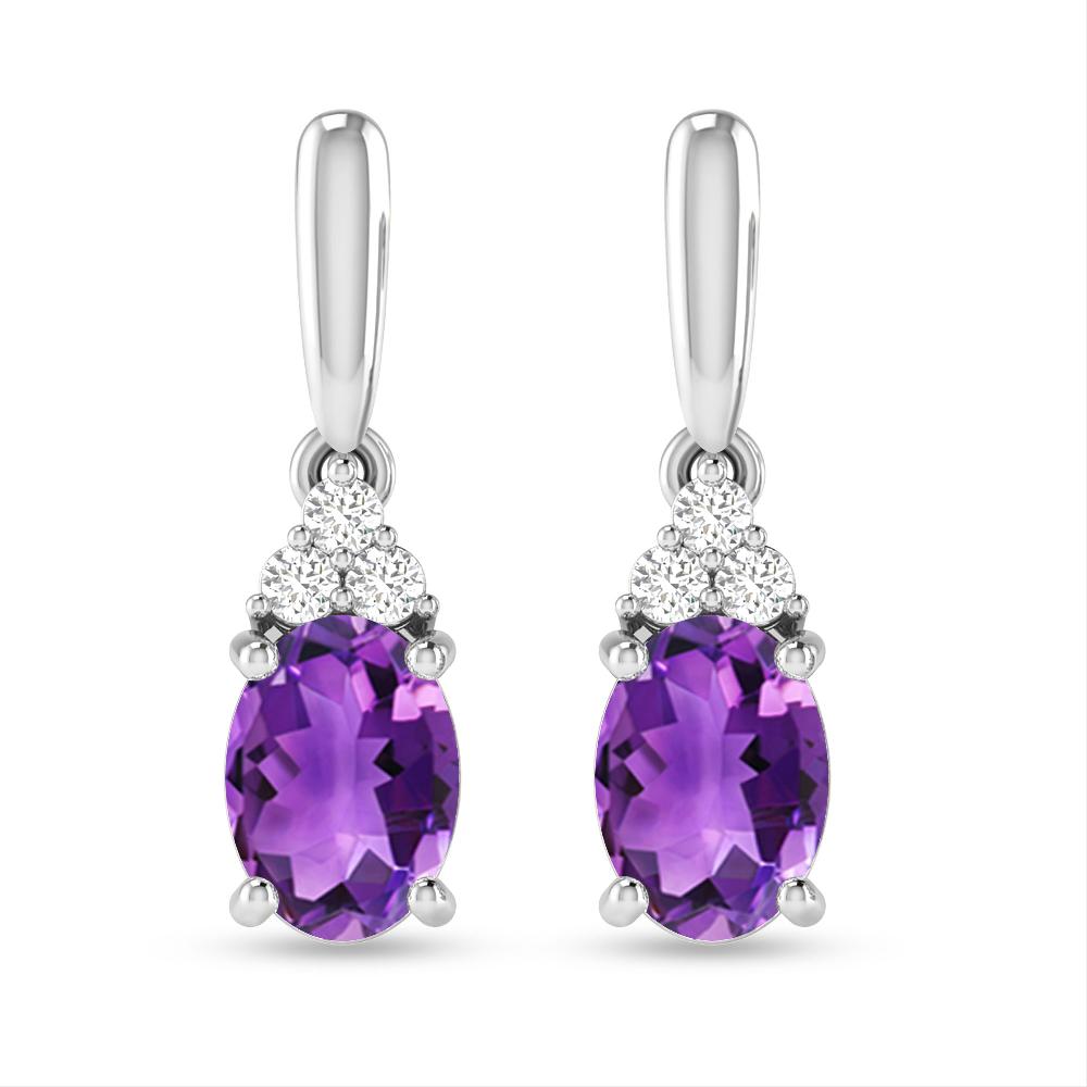 White Gold - Amethyst