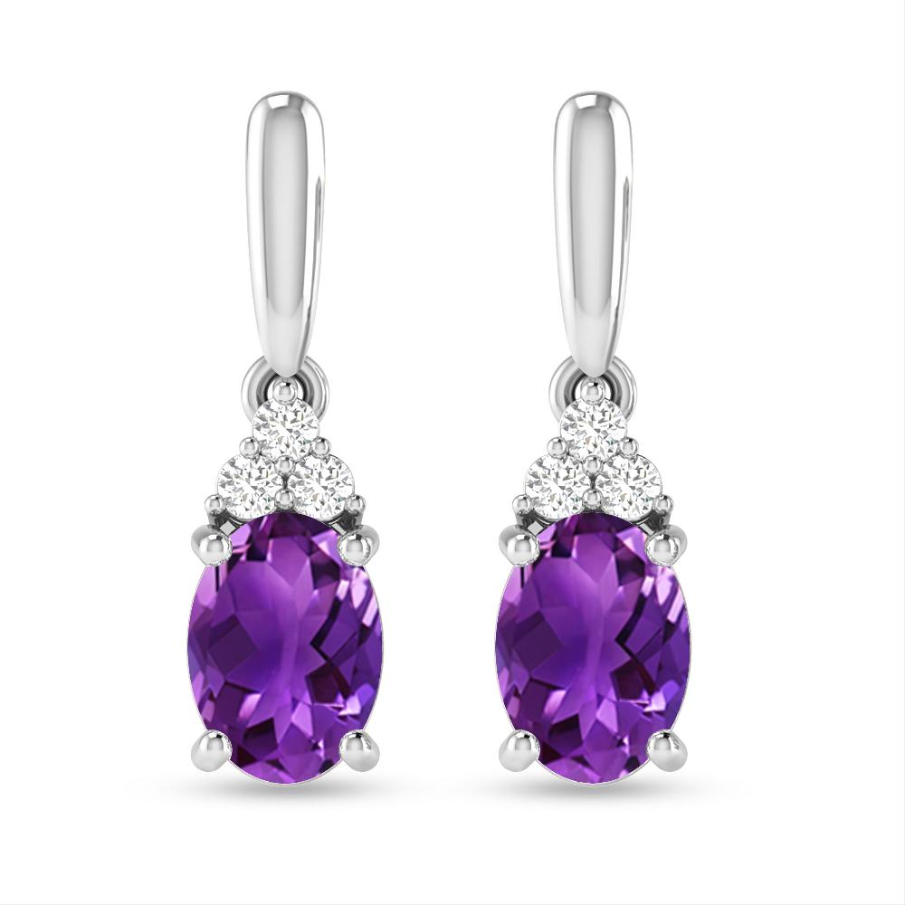 White Gold - Amethyst