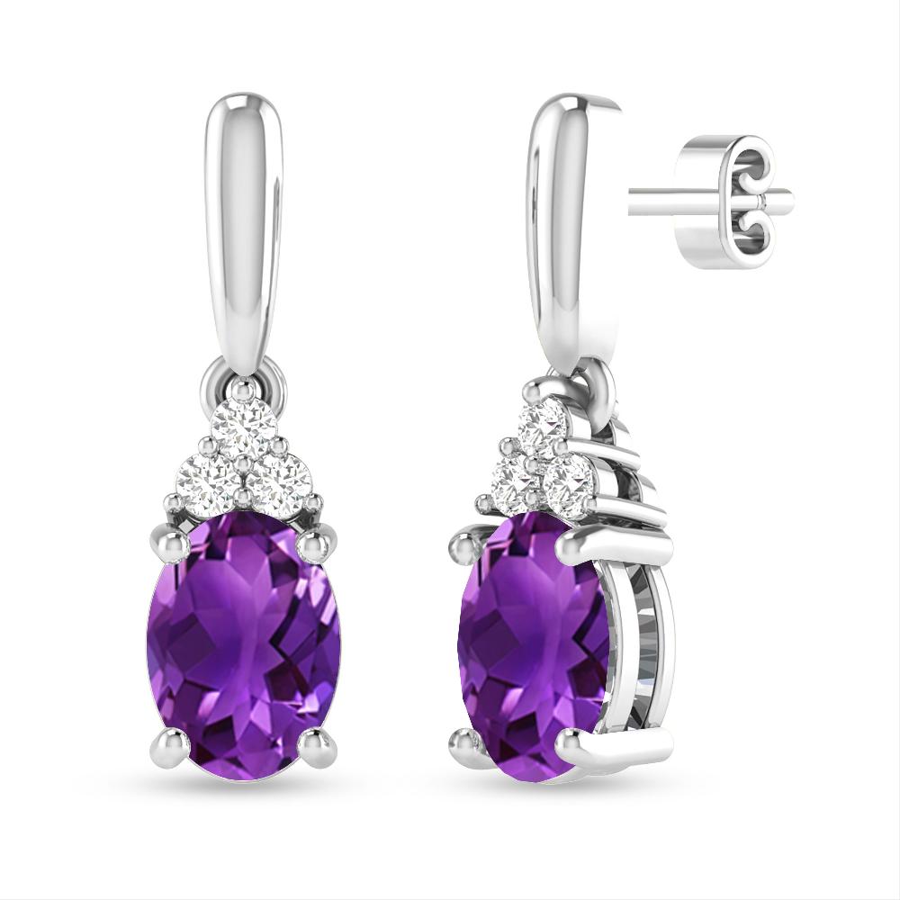 White Gold - Amethyst