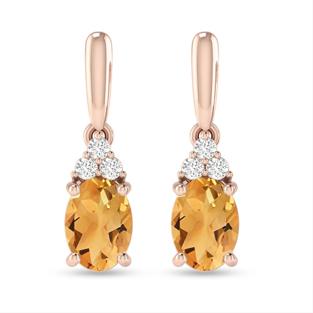 Rose Gold - Citrine