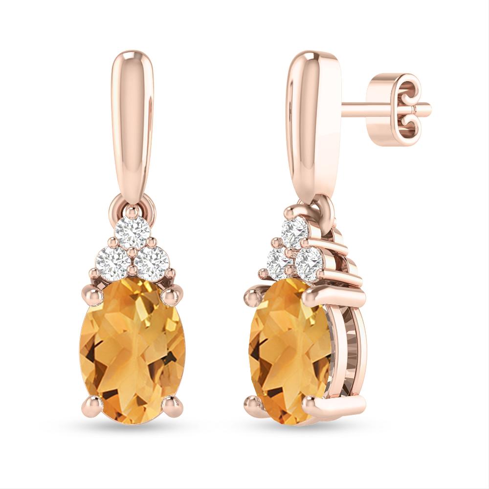 Rose Gold - Citrine