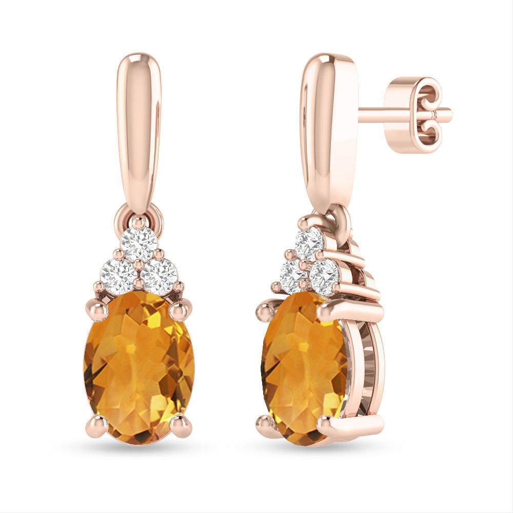 Rose Gold - Citrine