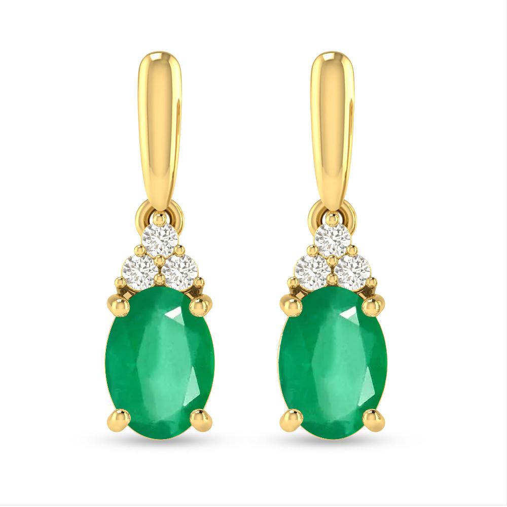 Yellow Gold - Emerald