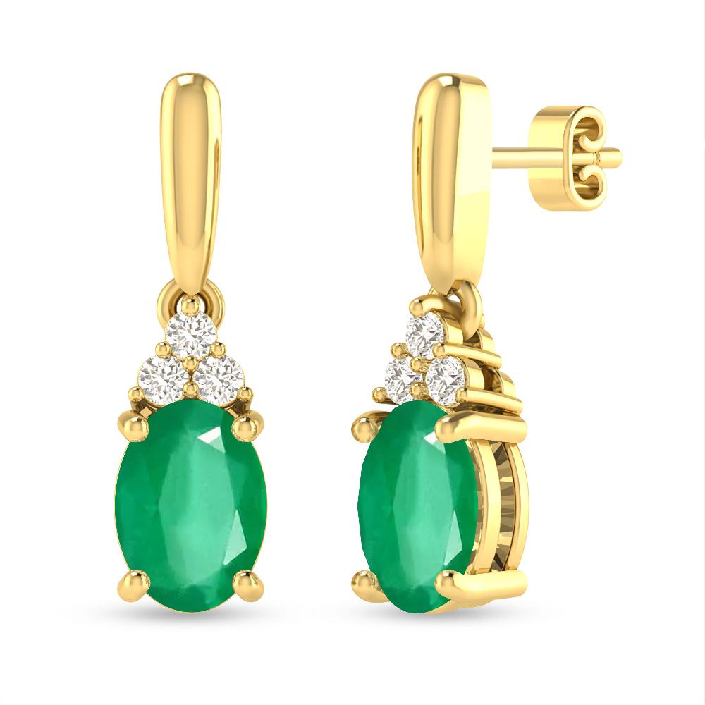 Yellow Gold - Emerald