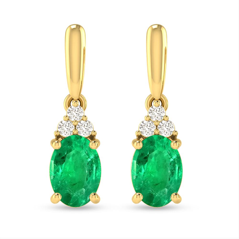 Yellow Gold - Emerald