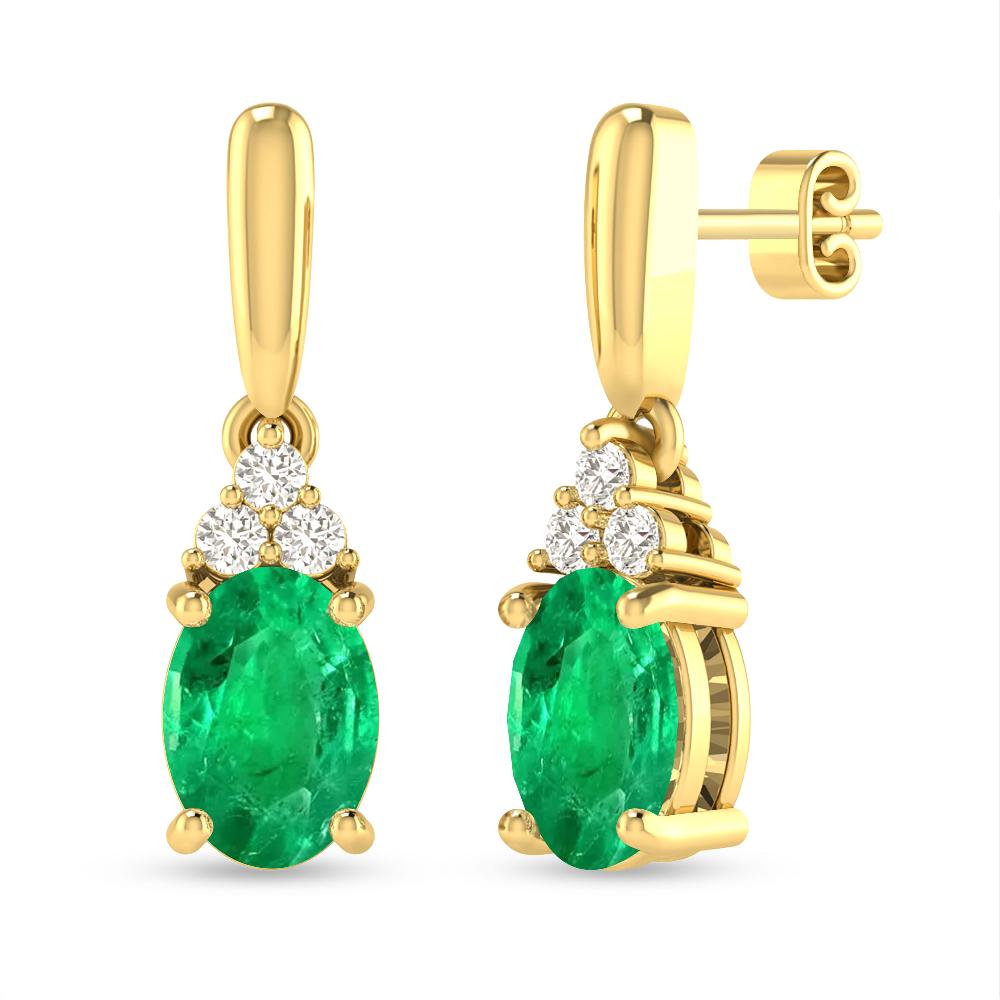 Yellow Gold - Emerald