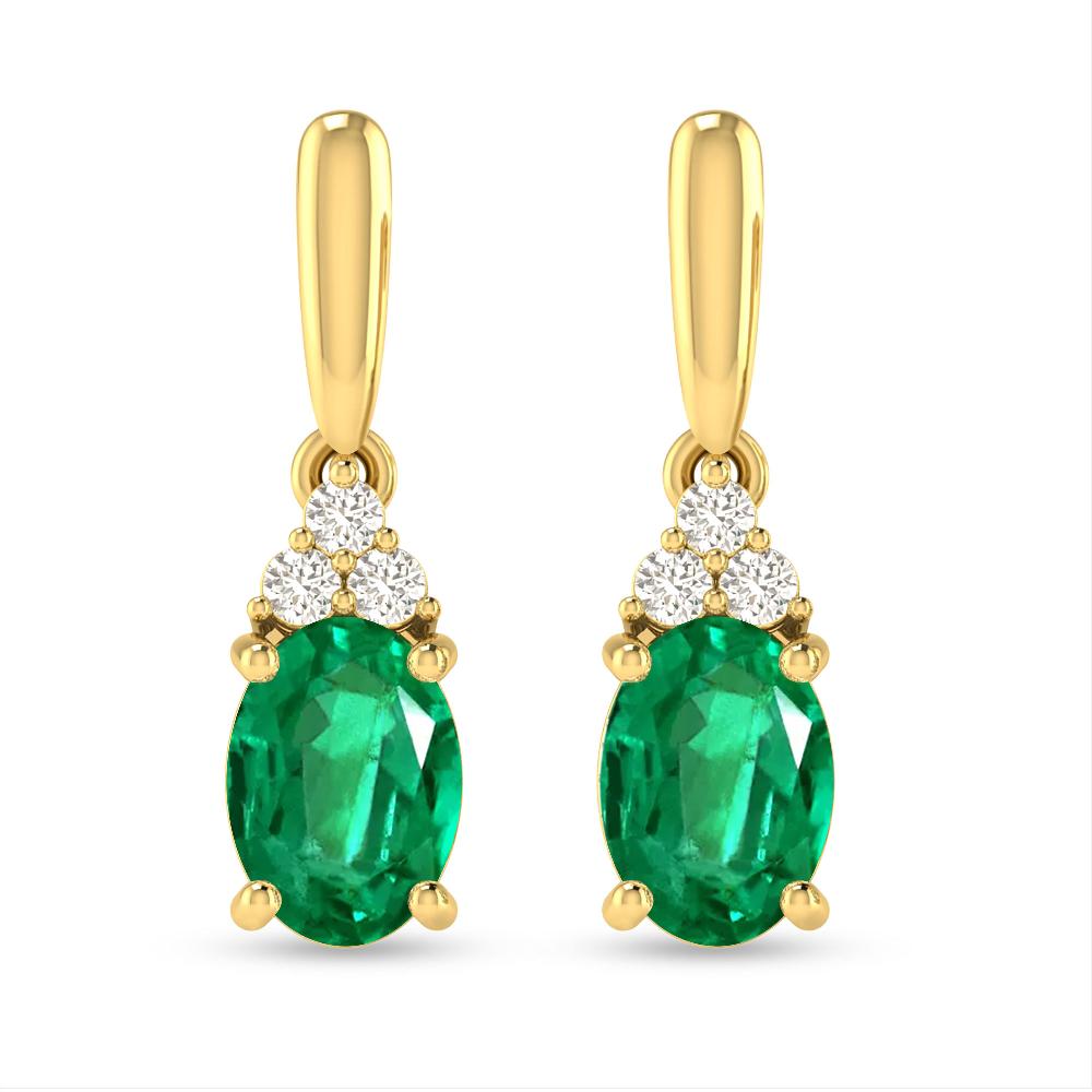 Yellow Gold - Emerald