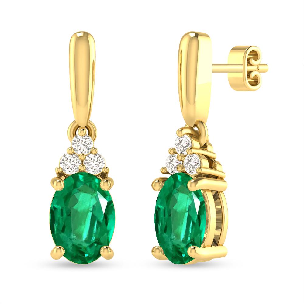 Yellow Gold - Emerald