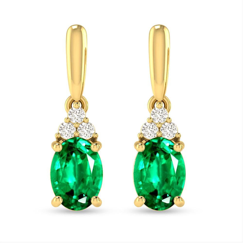 Yellow Gold - Emerald