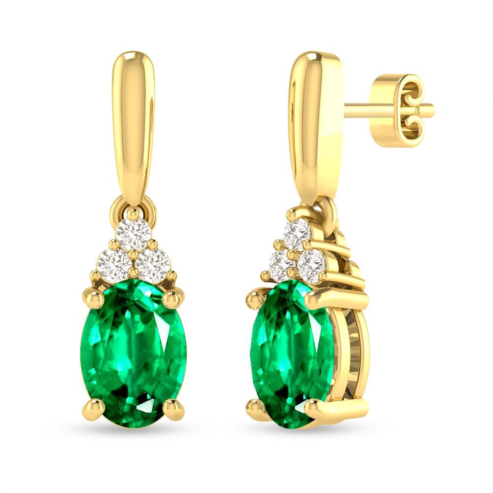 Yellow Gold - Emerald