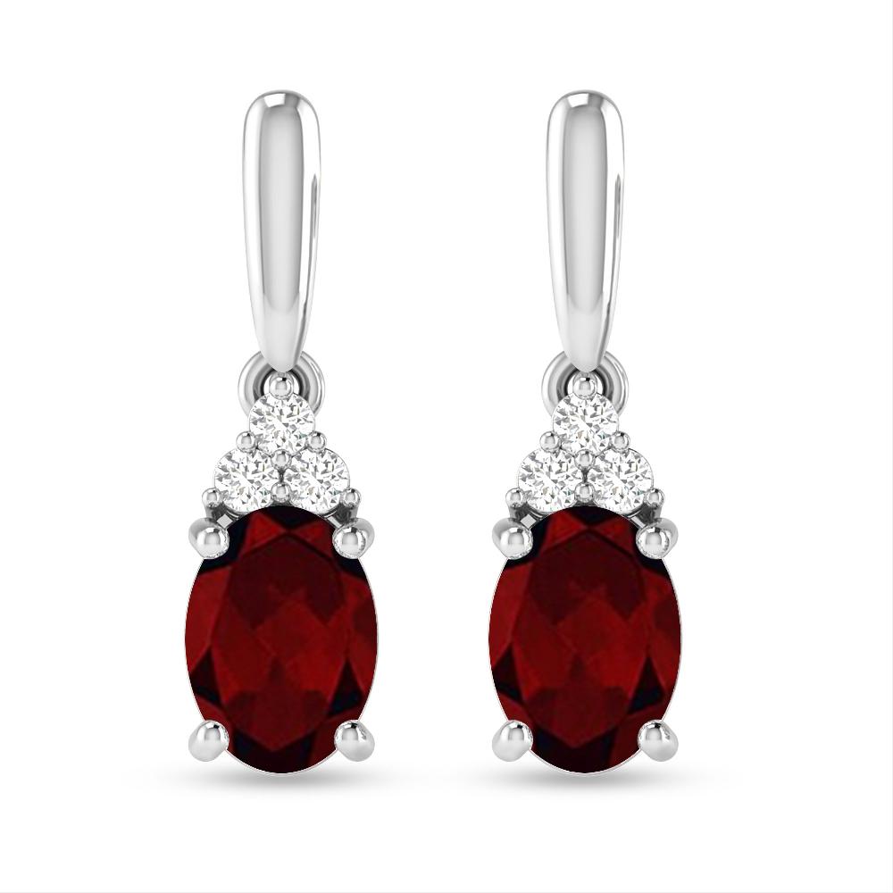 White Gold - Garnet