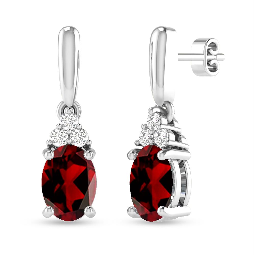 White Gold - Garnet